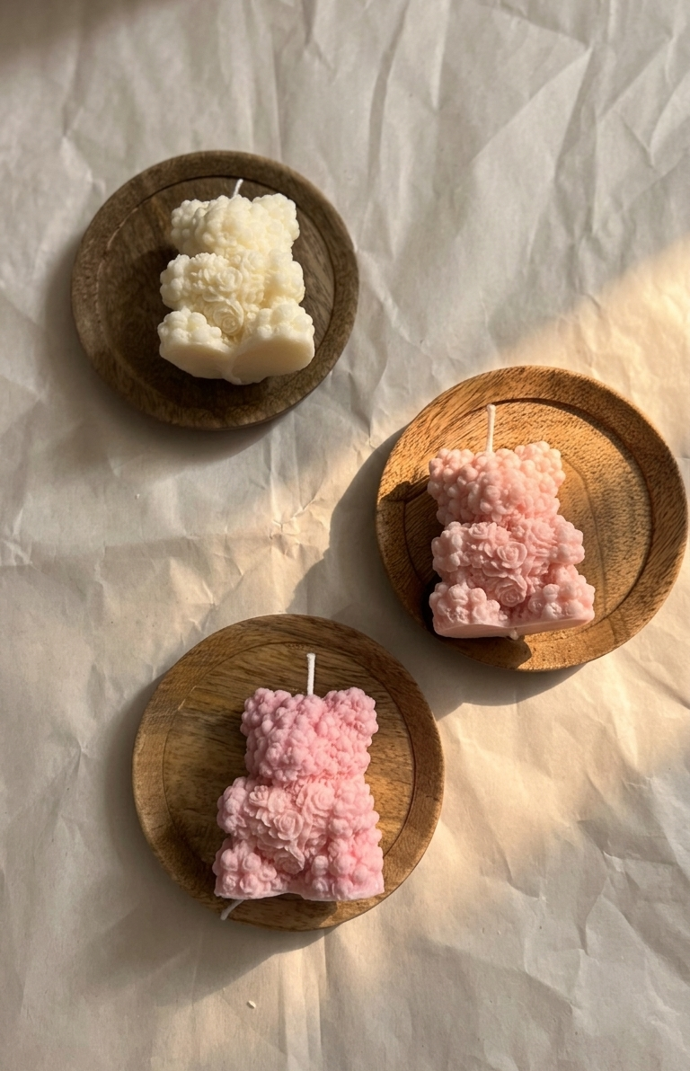Teddy Bear Soy Candle