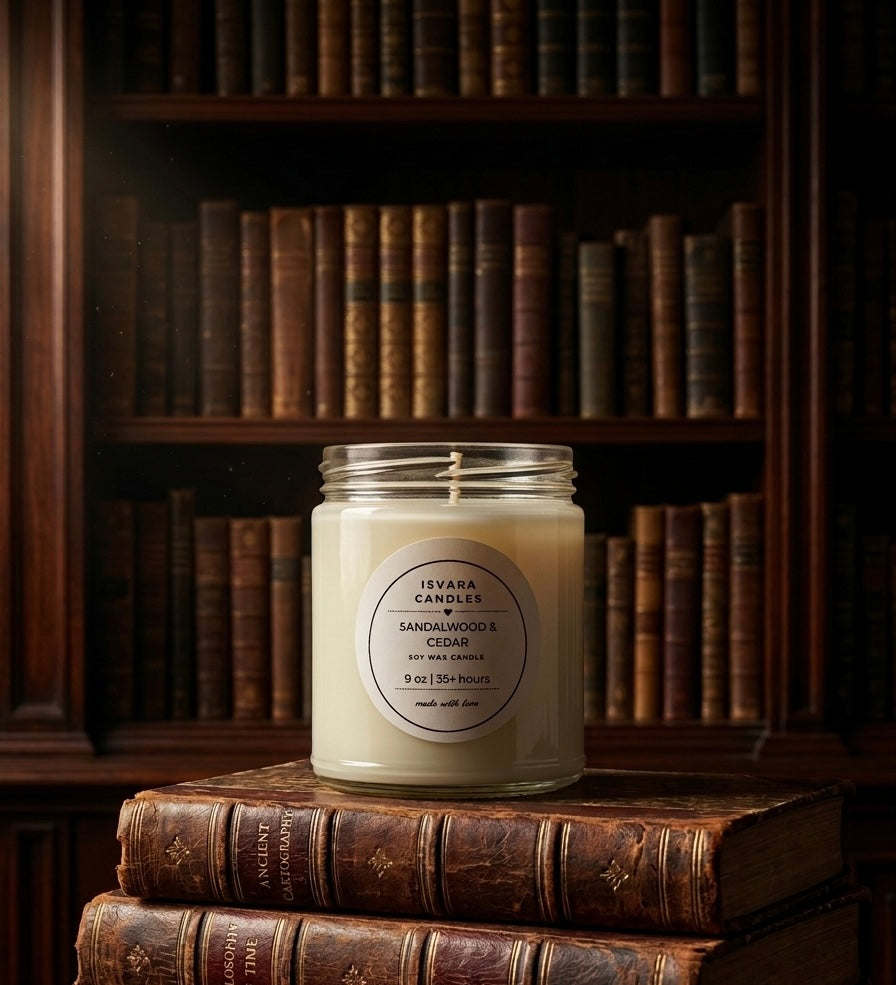 Sandalwood & Cedar Soy Candle