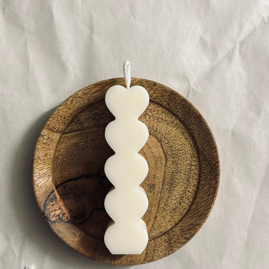 Mini Heart Candle